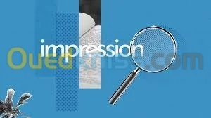 Tout travaux d'impression طباعة