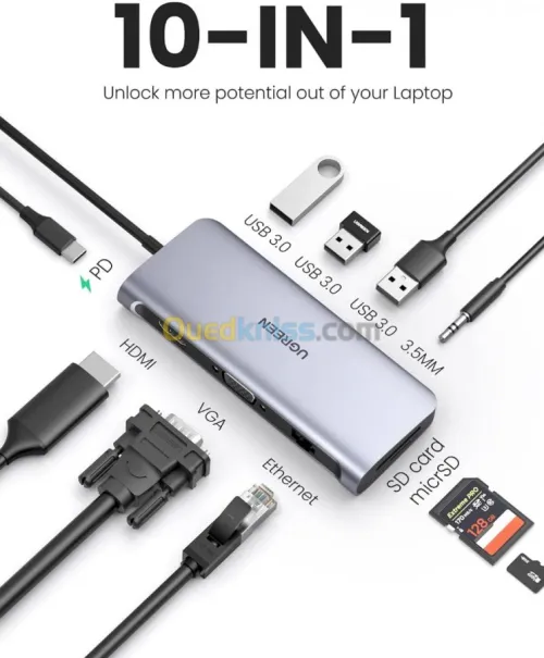 Hub Ugreen 10 in 1