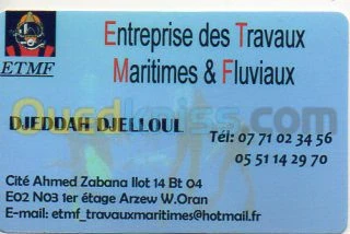 Travaux Maritimes et Fluviaux