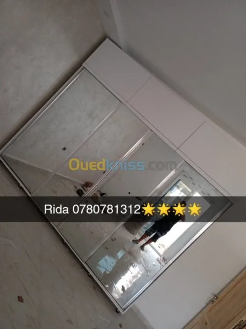 صناعة مطابخ وغرف ملابس 