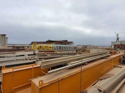 Vente hangar avec pont (grue) roulant