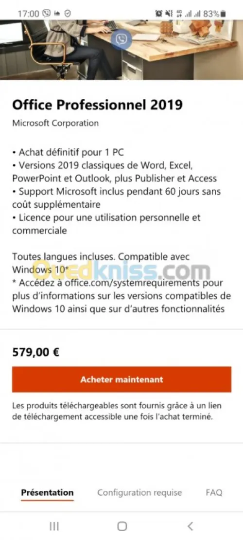 Office Professional2019_OEM_perpétuel 