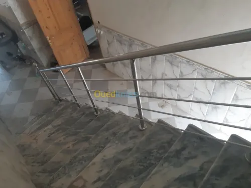 RAMPE GARD COR BARDAGE EN INOX