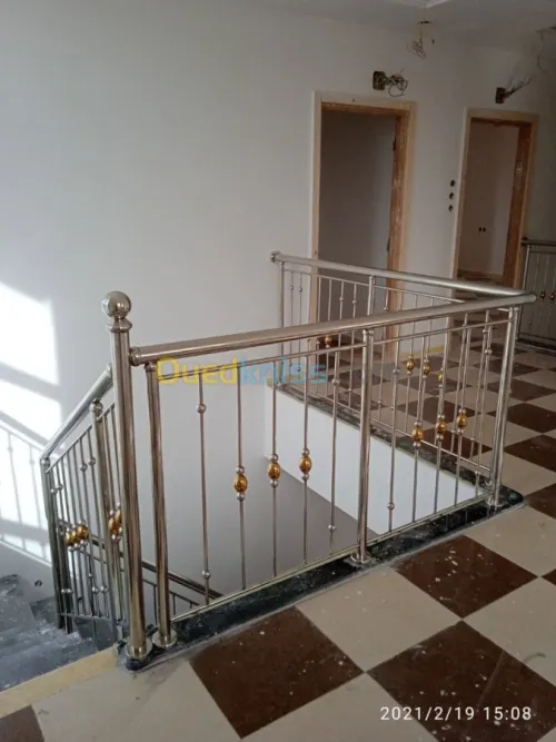 RAMPE GARD COR BARDAGE EN INOX