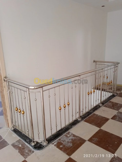 RAMPE GARD COR BARDAGE EN INOX