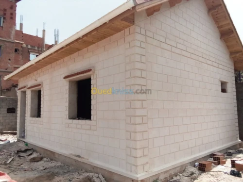 تلبيس الجدران الخارجية 