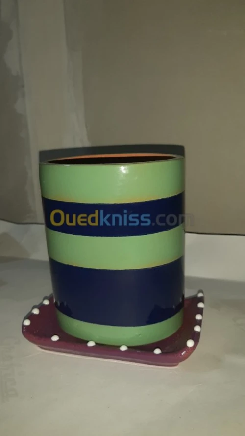 Vases Céramiques avec Plantes Naturell