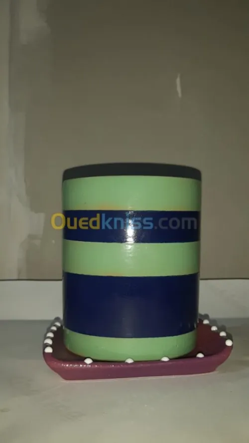 Vases Céramiques avec Plantes Naturell