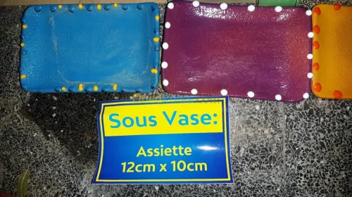 Vases Céramiques avec Plantes Naturell