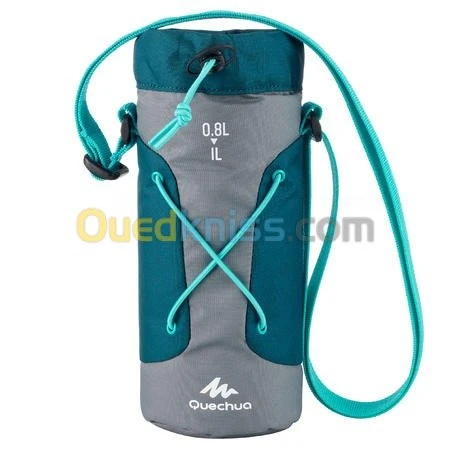 HOUSSE DECATHLON ISOTHERME POUR GOURDE RANDONNÉE GRIS/BLEU