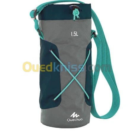 HOUSSE DECATHLON ISOTHERME POUR GOURDE RANDONNÉE GRIS/BLEU
