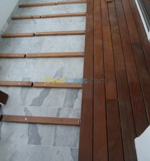 Pose parquet, gerflex, moquette