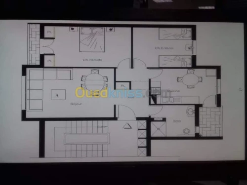 Vente Appartement F3 Tipaza Douaouda