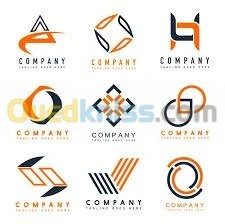 Design des logo dans tout les styles 