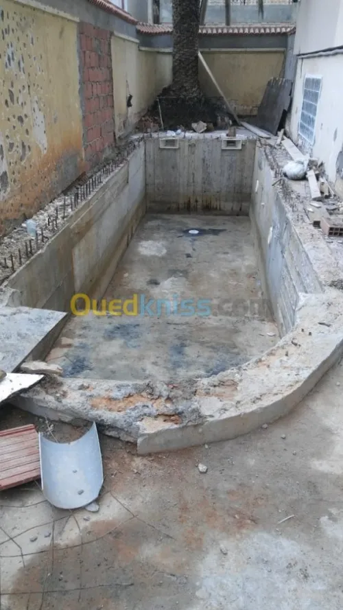 Construction des Piscines