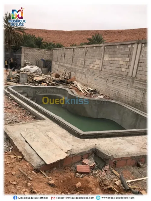 Construction des Piscines