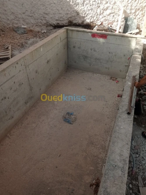 Construction des Piscines