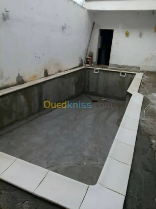 Construction des Piscines