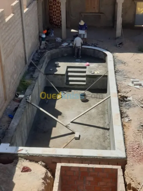 Construction des Piscines