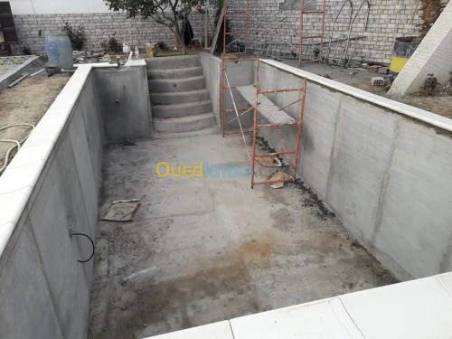Construction des Piscines