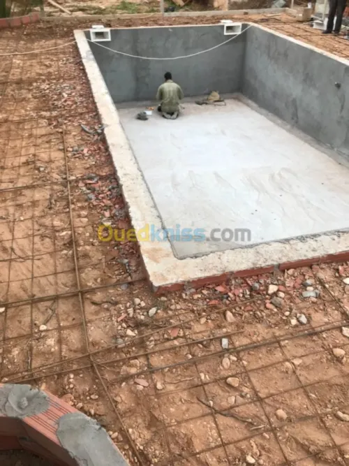 Construction des Piscines