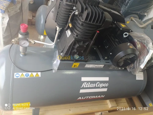 Des compresseurs a pistons atlas copco