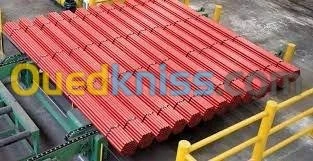 Tube acier sans soudure etiré revêtue