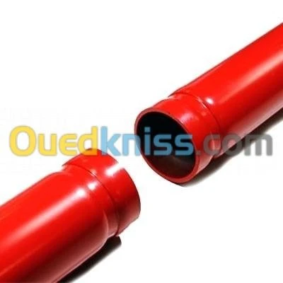 Tube acier sans soudure etiré revêtue