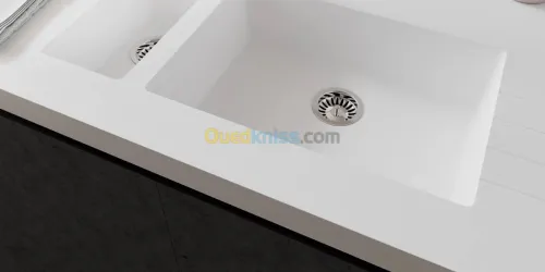 paillasse evier lavabo anti bacterien 