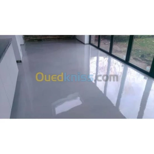 Revêtement de sol en résine epoxy 