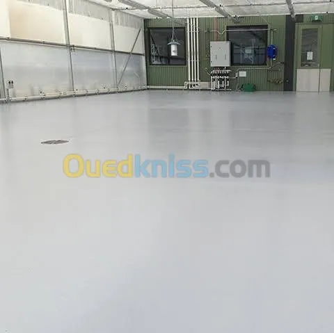 Revêtement de sol en résine epoxy 
