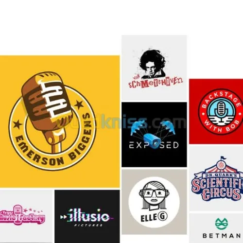 Création de logos pour toutes les page