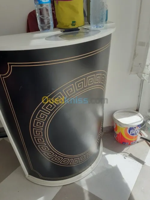 meuble salon de coiffure 