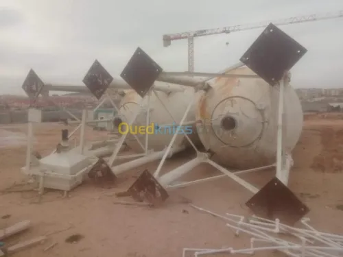 Montage/réparation centrale à béton