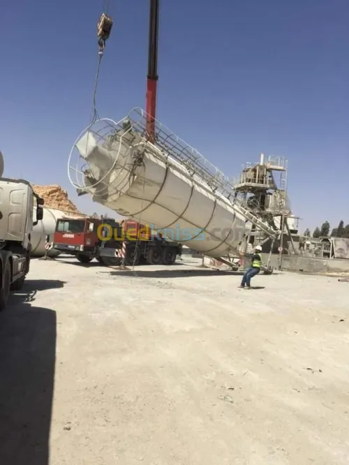 Montage/réparation centrale à béton