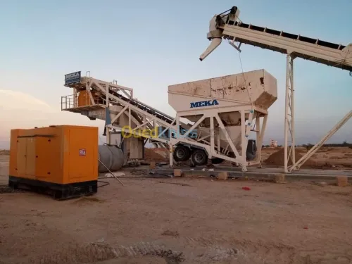 Montage/réparation centrale à béton