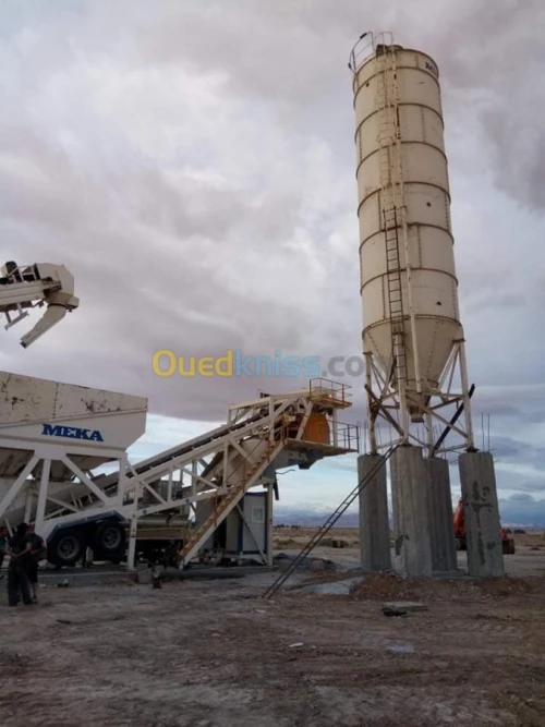 Montage/réparation centrale à béton