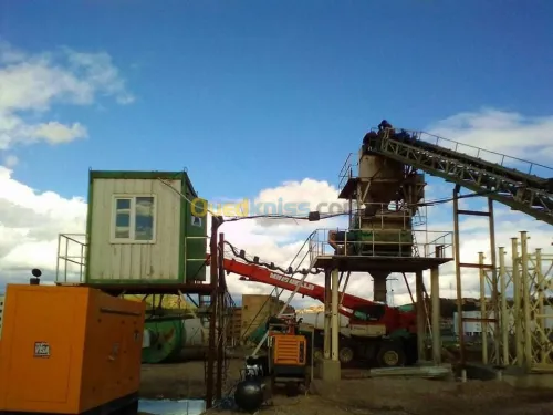 Montage/réparation centrale à béton