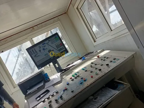 Montage/réparation centrale à béton