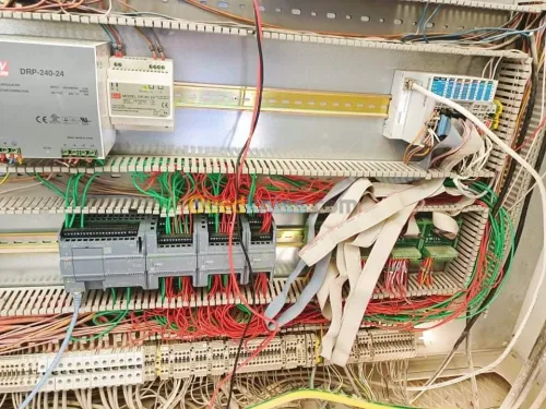 Montage/réparation centrale à béton