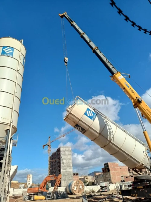 Montage/réparation centrale à béton