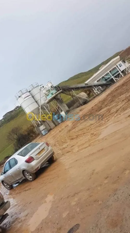 Montage/réparation centrale à béton