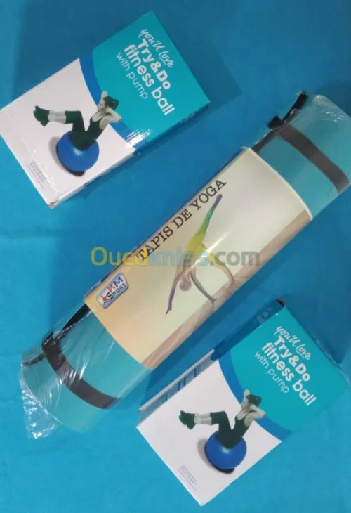 Tapis de yoga & gym Ball 