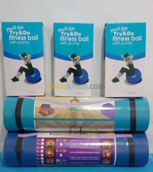 Tapis de yoga & gym Ball 