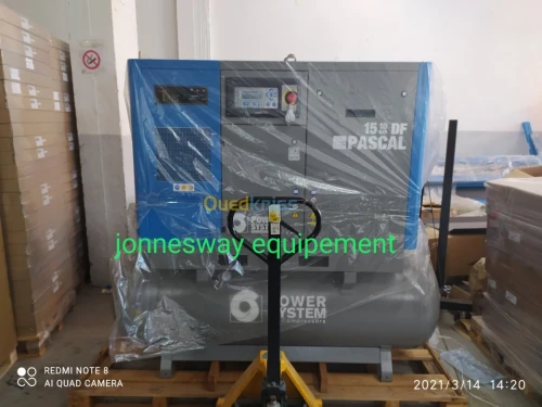 Compresseur a vis pascal 20chv 