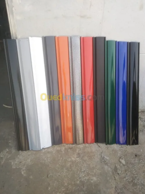 Peinture lame de rideau portail chais 