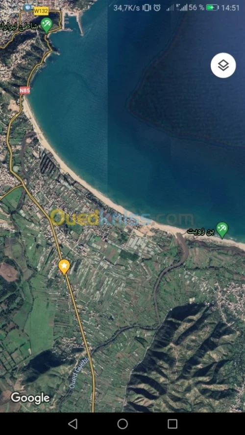 Vente Terrain Skikda Collo