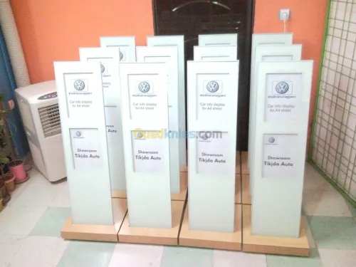 Fabrication de Présentoirs PLV 