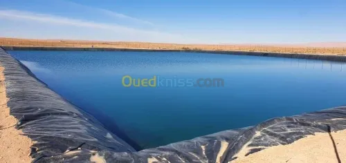 Travaux de Géomembrane et Géotextile 