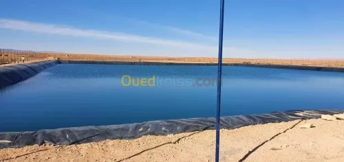 Travaux de Géomembrane et Géotextile 